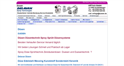 Desktop Screenshot of duesen.de